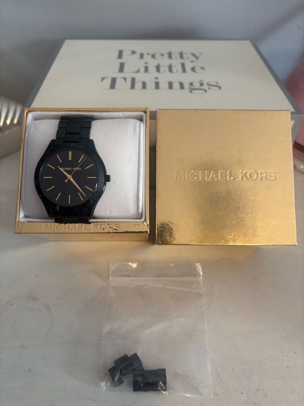 Black Michael Kors watch
